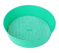 FBHDKJNFG Les Jardins, Soil Sieve Beach Bonsai Tools Sand Sieve Compost Soil Mesh Plastic Sifter Pan Gardening Digging Finding
