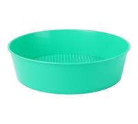 FBHDKJNFG Les Jardins, Soil Sieve Beach Bonsai Tools Sifting Pan Garden Sand Sieve Compost Soil Mesh Plastic Sifter Round Litter Digging Finding