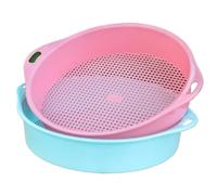 FBHDKJNFG Les Jardins, Soil Sieve Multi-Use Soil Sieve Sifter Round Sifting Strainer Sand Screen Filter Compost Soil Sieve