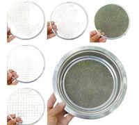 FBHDKJNFG Les Jardins, Stainless Steel Set with 5 Interchangeable MeshesFor Dirt, Sand, Rocks, Filtration, Compost