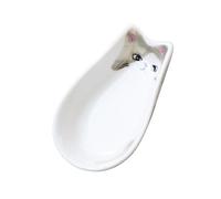 FBHDKJNFG Petits bols à sauce en céramique Ceramic Cat Seasoning Dish Soy Sauce Vinegar Mustard Japanese Tableware Multicolor(H)
