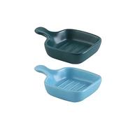 FBHDKJNFG Petits bols à sauce en céramique Ceramic Dip And Condiment Bowls Set With Handle Multicolor(J)