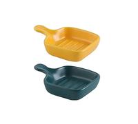 FBHDKJNFG Petits bols à sauce en céramique Ceramic Dip And Condiment Bowls Set With Handle Multicolor(E)