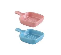 FBHDKJNFG Petits bols à sauce en céramique Ceramic Dip And Condiment Bowls Set With Handle Multicolor(F)