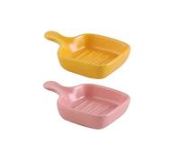 FBHDKJNFG Petits bols à sauce en céramique Multicolor Dip And Sauce Bowls Set With Handles For Soy Vinegar Ketchup Seasoning Condiment(G)