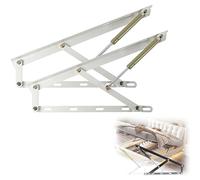 FBHFSUIEF 2 pièces de matériel meubles ressorts à gaz lit, mécanisme hydraulique ressort kit levage stockage(Wit,800mm)