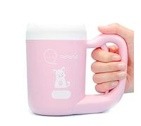 FBHFSUIEF Brosse rotative en Silicone Souple for Nettoyage des Pattes Chiens et Chats(Pink,M)