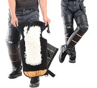 FBHFSUIEF Guêtres coupe-vent for l'extérieur, leggings chauds d'hiver, doublure polaire thermique, unisexes, for femmes et hommes(A,Long wool)