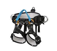 FBHFSUIEF harnais d'escalade, Ceinture d'escalade, ceinture de sécurité protection contre les chutes la moitié du corps, réglable avec crochet retenue for travaux aériens construction, bleu(Blu)