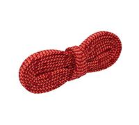 FBHFSUIEF Lacets élastiques, lacets de bottes, 1 paire cordon chaussure 7 mm largeur, combinaison double couleur for hommes et femmes, chaussures décontractées, cordes plates(Red,140cm)
