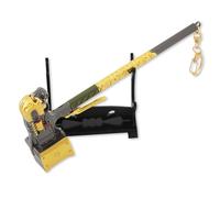 FBHFSUIEF Porte-clés Marteau de la Mort Caustique Figurine d'Action en Métal Héritage Pendentif Sac à Dos Collectionner