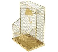 FBHFSUIEF porte-parapluies, Organisateur de porte-parapluie en métal grande capacité for bureau, maison, hôtel, moderne for couloir, entrée, porche, avec bac d'égouttage 35 x 46 cm