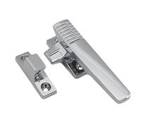 FBHFSUIEF serrure à poignée, Accessoires de porte meuble plain-pied à ressort verrouillage réglable, poignée châssis, four réfrigérateur, matériel d'armoire rotatif stockage au froid(Left)