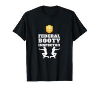 FBI - Inspecteur Fédéral Booty Inspector Drôle Vintage T-Shirt