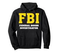 FBI - Inspecteur fédéral des Seins Sweat à Capuche