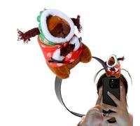 Fbinys Bandeaux Capybara Animaux,Bandeaux Capybara - Bandes de cheveux de spa drôles | Bandeau solide antidérapant, bandeau animal en peluche pour le lavage du visage, idéal pour les adolescentes et