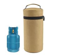 Fbinys Camping Lantern Storage Bag, Cylindrical Design Tote Bag, Air Tank Carrying Bag, Picnic Gear Storage, Stable Camping Tote, Outdoor Lantern Bag, Handle Air Tank Carrier, Protective Storage Bag
