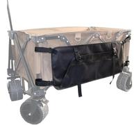 Fbinys Cart Side Pocket, Garden Side Organizer, Large Capacity Cart Pouch, 600D Oxford Storage Bag, Stroller Side Organizer, Outdoor Storage Pocket, Picnic Side Pouch, Storage Organizer