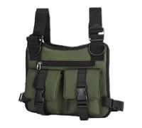 Fbinys Concealed Carry Bag Running Vest, Lightweight Adjustable Chest Pack, Travel Backpack, Ideal for Commuting, Camping, Cycling, Work, Fitness, Hydration, Riding, Training, Everyday Carry