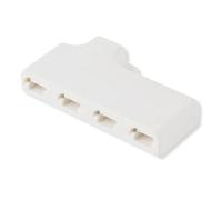 Fbinys Connecteurs de fil enfichables, Connecteurs de fil en forme de Y enfichables, électriques à poussoir Ensemble de poche d'assortiment de levier-écrou pour fils flexibles toronnés