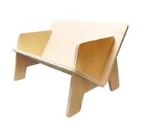 Fbinys Desktop Bookshelf, Inclined Desktop Rack, Wooden Bookcase, Desk Book Organizer, Compact Book Rack, Wooden Desktop Book Rack for Books CDs, Book Rack, Desk Book Organizer in Living Room Bedroom