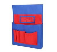 Fbinys Organisateur de dossier siège rangement, sacs de chaise pour étudiants, poche rangement salle classe 15 pouces avec compartiments grande capacité, tissu durable, organisateur