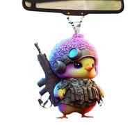 Fbinys Ornement Acrylique de Voiture, Ornement de Voiture | Pendentif de rétroviseur de Animale - Breloque de en Acrylique 2D, pour décoration de Vue arrière, Ornement esthétique