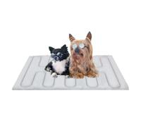 Fbinys Portable Cooling Mat, Waterproof Dog Cool Mats, Washable Cover Bed Cage, Ideal for Travel, Outside, Training, Beach, Camping, Outdoor, Indoor Use 35.83x22.83x0.79 inch