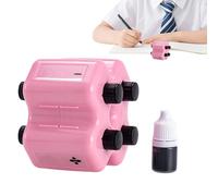 Fbinys Rouleau Tampon de Maths, Outil de Pratique 4 en 1 à Trous, Tampon d'apprentissage des Maths, pour l'enseignement des Additions, Soustractions, Multiplications et Divisions en t à la