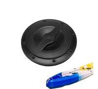 Fbinys Round Kayak Hatch, Deck Inspection Plate, Non-Slip Cover with Storage Bag, Kayak Maintenance Accessory, Sailing Equipment with Practical Style, Hatch Device for Fishing, Yacht and Boat
