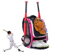 Fbinys Sac pour raquette de baseball | Sac de softball | Sac à dos d'équipement de softball, sac d'équipement de baseball pour adultes, sac à dos de baseball indéchirable pour