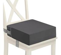 Fbinys Siège d'appoint pour chaise d'enfant, siège d'appoint avec sangles - Siège d'appoint portable pour,Siège d'appoint portatif réglable pour, coussin de siège d'étudiant en cuir PU