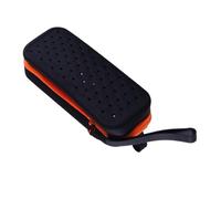 Fbinys Silicone Goggle Case, Swimming Goggles Case with Drain Holes, Lanyard Attached Water Sport Accessories Organizer, Portable Bag for Gym, Beach, Durable Splashproof Storage