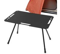 Fbinys Table de Pique-Nique portative | Table de Camping extérieure Portable - Pliante compacte et Lisse pour la Plage, Le Barbecue, la terrasse, Les Voyages, Les fêtes, Les Pique-niques