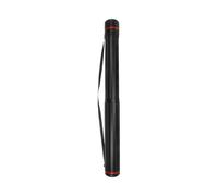 Fbinys Tube pour affiche, étui de transport télescopique avec bandoulière, support pour plans, dessin, cartes, œuvres d'art, illustrations, idéal pour les voyages, les expositions, 45 cm, multicolore