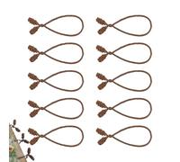 Fbinys Twist Garland Ties, Wreath Holder Fasteners, 10 Pieces Flexible Tie with Durable Feature, Garland Wrapping Tie, Sturdy Twist Ties with Easy Design, Garlands Tied Staircase for Mantle Use