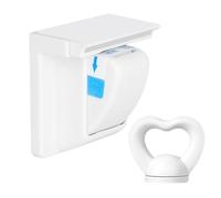 Fbinys Verrou de placard magnétique, serrure de sécurité enfant, serrure invisible pour placard avec colle et vis, serrure d'armoire enfant, serrure de sécurité pour tiroir