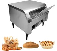 FBJAMZ Four Grille-Pain Automatique, Machine Polyvalente pour Griller Le Pain, Machine à Pain électrique, Grille-Pain à convoyeur Commercial, 150/300/450 PCS/H (300)
