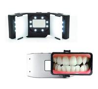 FBJAMZ Lampe de Photographie Mobile Dentaire, Lumière de Remplissage buccal LED de dentisterie, Équipement de Photographie Dentaire, Aide à la Photographie Dentaire