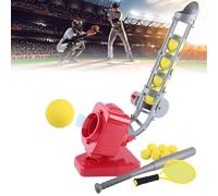 FBJAMZ Lanceur de balles de Baseball Automatique, Lanceur de balles de Tennis pour Enfants, Lanceur de balles Automatique d;entraînement, balles pour Enfants et Adultes