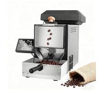 FBJAMZ Machine à torréfier Les Grains de café électrique avec Panier de récupération des pellicules de café et minuterie réglable