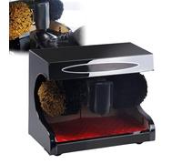 FBJAMZ Petit cireur de Chaussures Automatique, Machine à cirer Les Chaussures électrique, Brosse combinée Double, Machine à cirer Les Chaussures du Hall d'entrée de l'hôtel