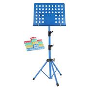 FBJAMZ Pupitre Portable et réglable pour Violon et Guitare, Support idéal pour Les partitions et Les recueils de Musique, Parfait pour Les Musiciens et la Pratique.