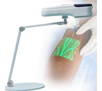 FBJAMZ Supports de localisation de détecteur de veines Portable, détecteur de veines pour Adultes et bébés, avec 7 Modes de Couleur et 5 Niveaux de luminosité