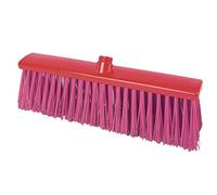 FBK 15008-3 Balai Cantonnier Palmyra Hard Fibre 60 x 400 mm Rouge