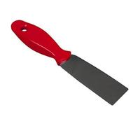 FBK 78042-3 Spatule en acier inoxydable rigide avec manche en métal Rouge 40 x 240 mm