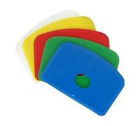 FBK 81910 Câble HDMI - 4 Grattoir flexible, pour avec trou de masse, 146 x 98 x 1,65 mm, Jaune