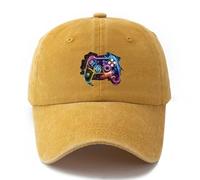 FBKKFCL Casquette de Baseball à Motifs Console de Jeu, Casquette à Bord incurvé Unisexe, Casquette à Bec de Canard à la Mode et Polyvalente au Quotidien, Cadeau de Noël