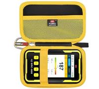 FBLFOBELI Coque rigide pour compteur Geiger GQ GMC-800/GMC-320S/GMC-300S/GMC-300E/GMC-600 PRO/FNIRSI GC-01 - Détecteur de rayonnement nucléaire - Noir + jaune