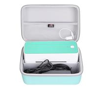 FBLFOBELI Coque rigide pour Polono/Phomemo/SVANTTO/YOTON/Rollo/Nelko/pour imprimante d'étiquettes d'expédition thermique Bluetooth Omezizy - Imprimante d'étiquettes sans fil 4 x 6 241BT (vert)